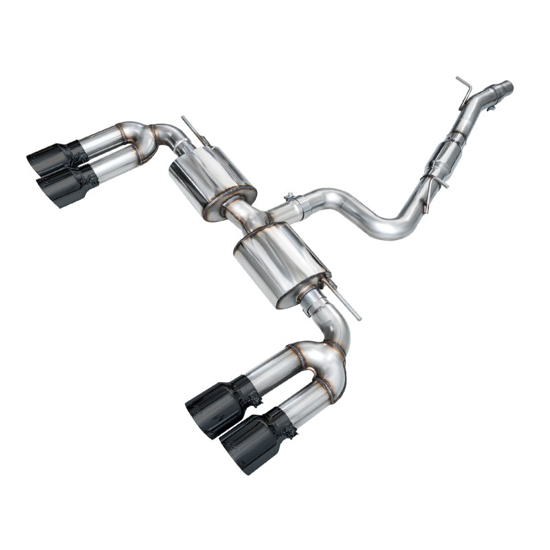 AWE 22-24 Audi 8Y S3 Touring Edition Exhaust – Diamond Black Tips