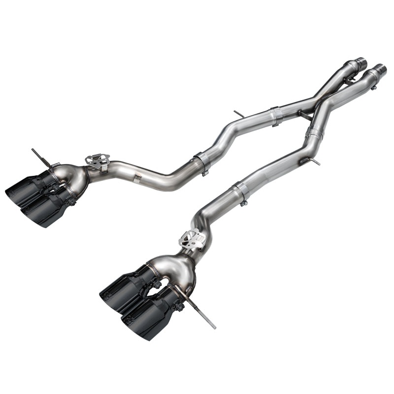 AWE Tuning 23-24 BMW G87 M2 Track Edition Exhaust – Diamond Black Tips