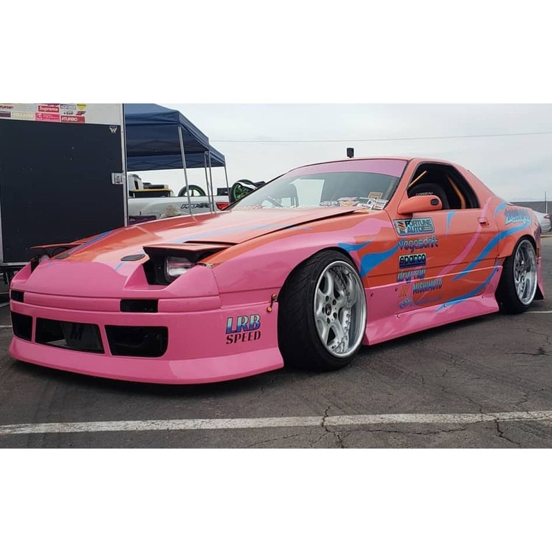 KBD Mazda RX7 1986-1991 < b > Style 1 Piece Polyurethane Front Bumper
