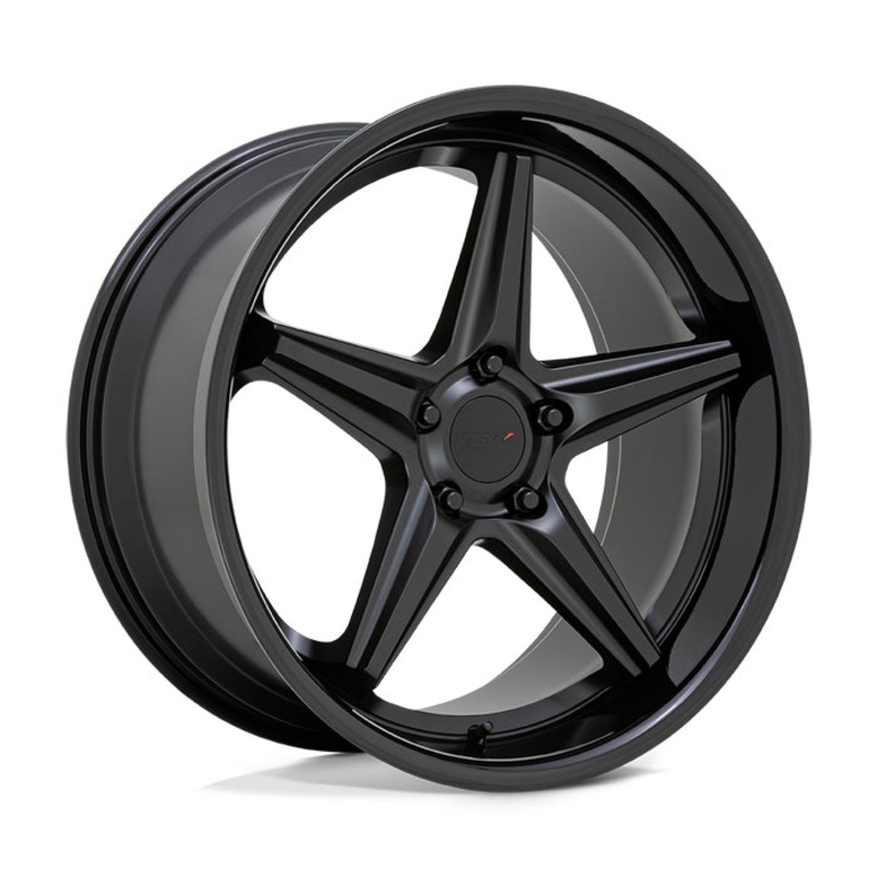 TSW LAUNCH 19X9.5 5X120 ET20 76.1 MATTE BLACK WITH GLOSS BLACK LIP