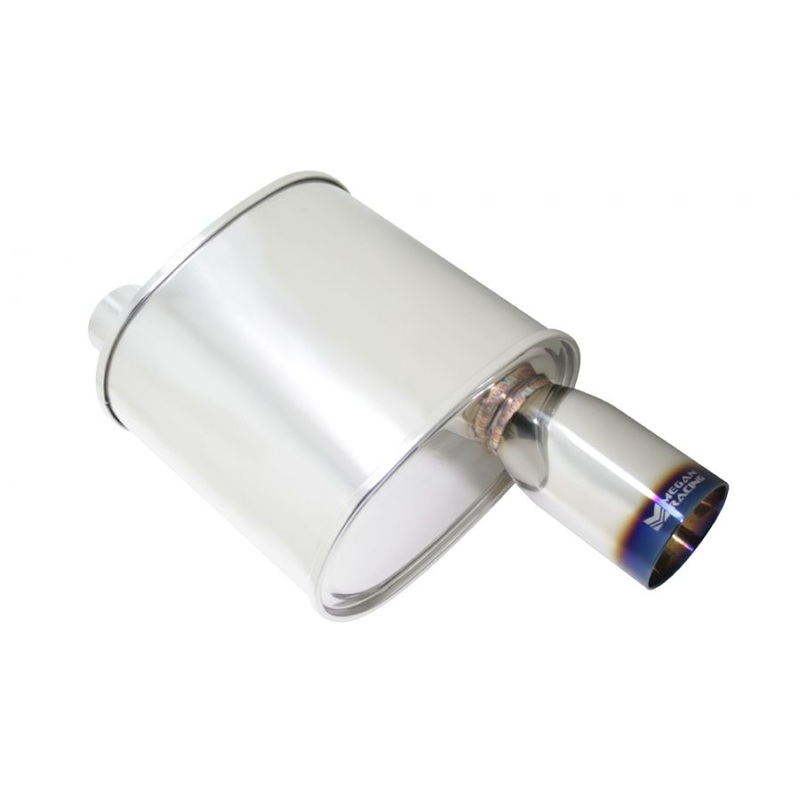 Megan Racing Universal Exhaust F-RT Burnt Tip Muffler – MR-MU-FRT-VO