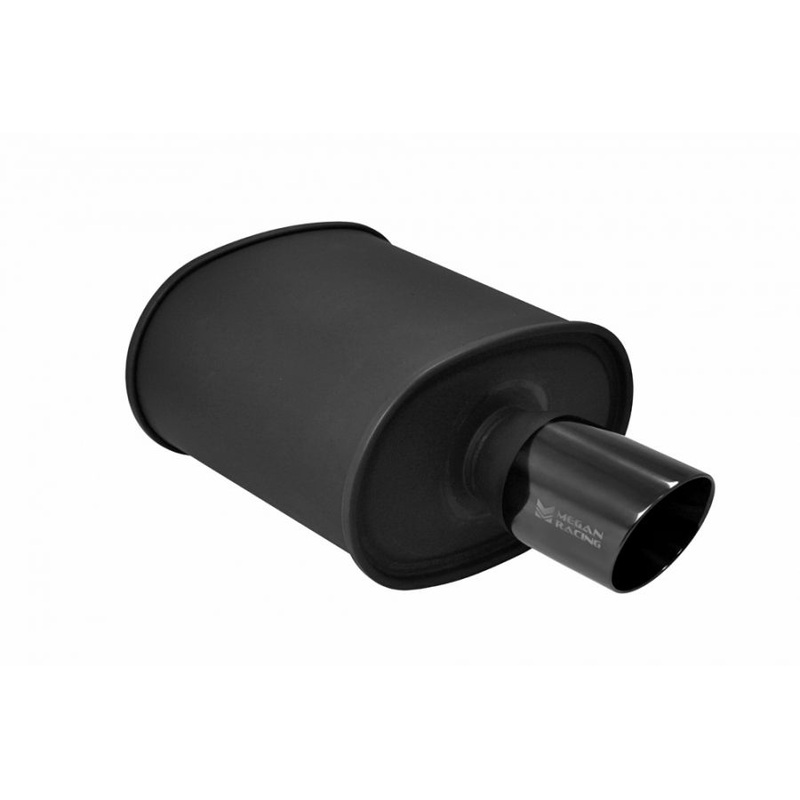 Megan Racing Universal Exhaust M-BC Turbo Muffler Black – MR-MU-MBC-T