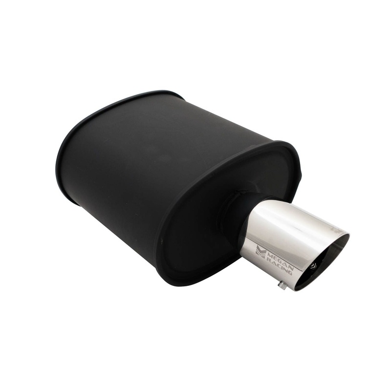 Megan Racing Universal Exhaust M-OE Muffler Black – MR-MU-MOE-B