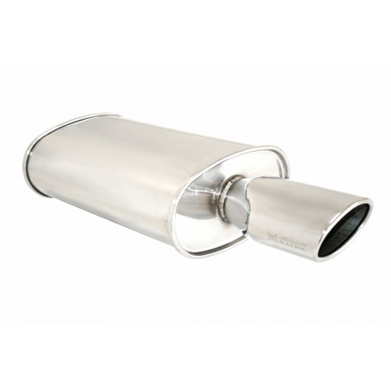 Megan Racing Universal Exhaust O-ST Muffler (Single Oval Tip) – MR-MU-OST