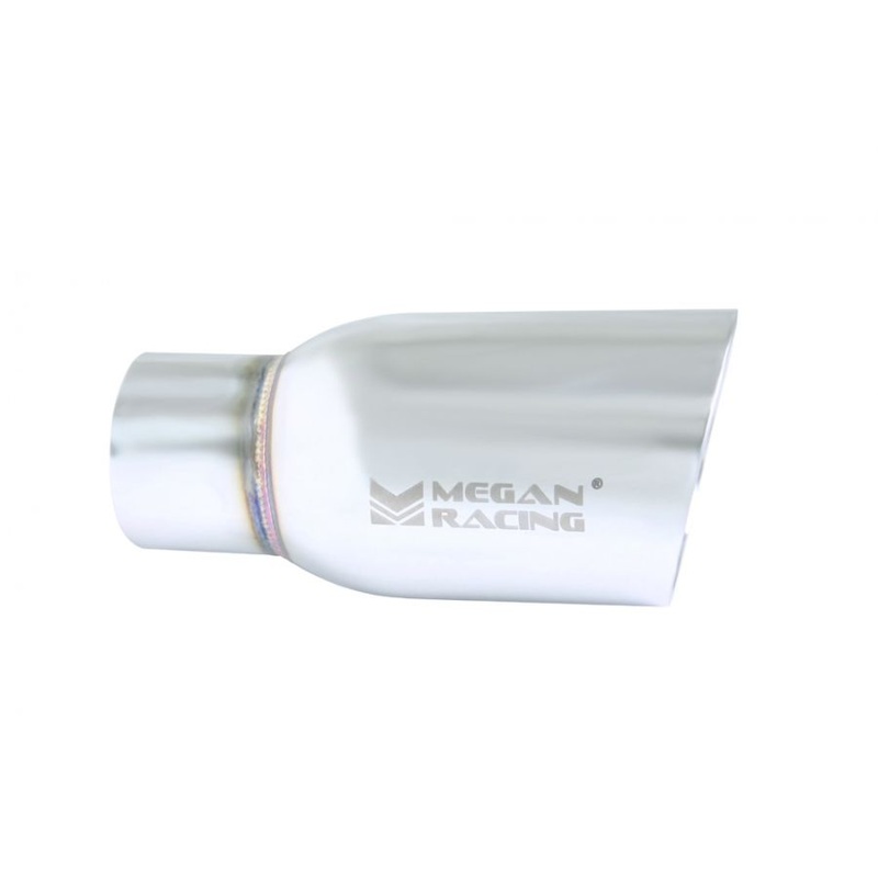 Megan Racing Universal Stainless Steel Chrome 3.5-Inch Tip (2.5-Inch Piping)