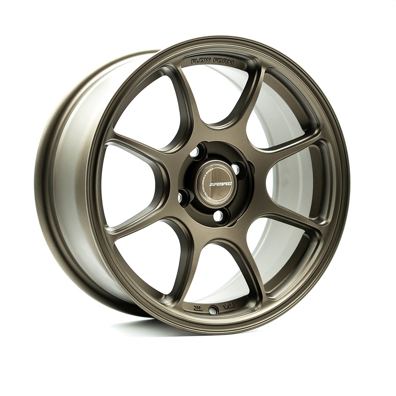 Superspeed RF03RR 15×7 4×100 ET36 73.1 Satin Bronze