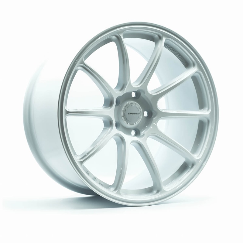 Superspeed RF03RR 18×9.5 5×120 ET38 64.1 Speed White