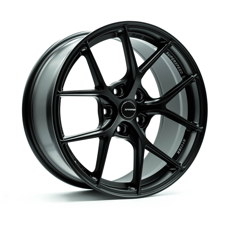 Superspeed RF05RR 18×8.5 5×114.3 ET35 73.1 Matt Black