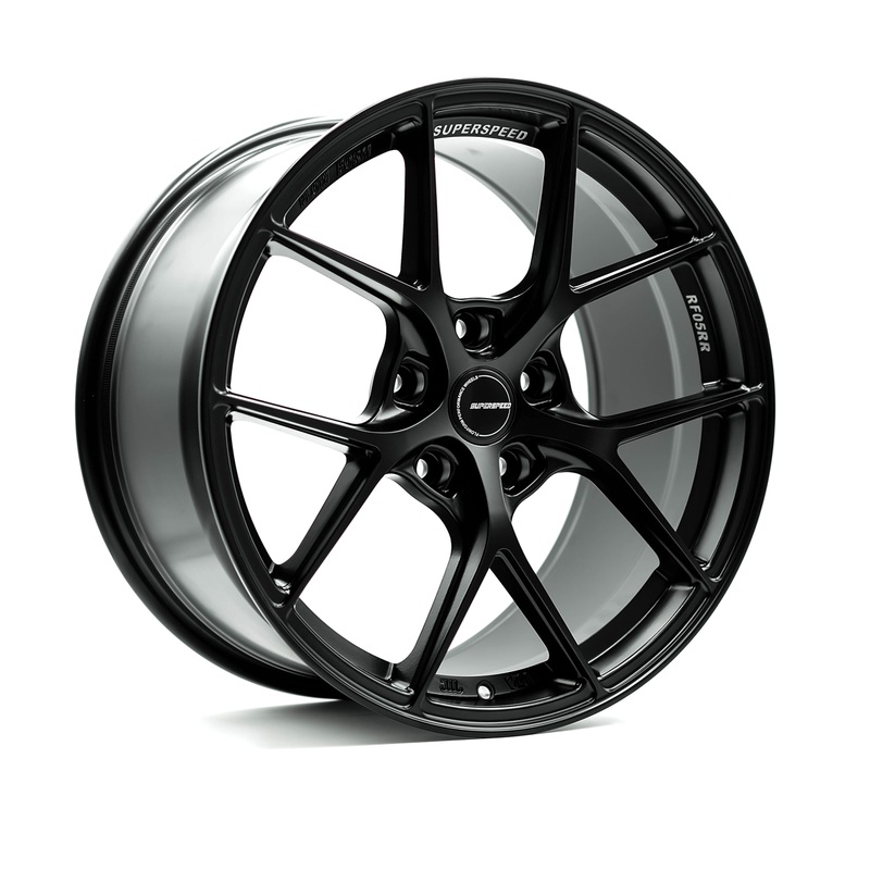 Superspeed RF05RR 18×9.5 5×120 ET45 64.1 Matt Black