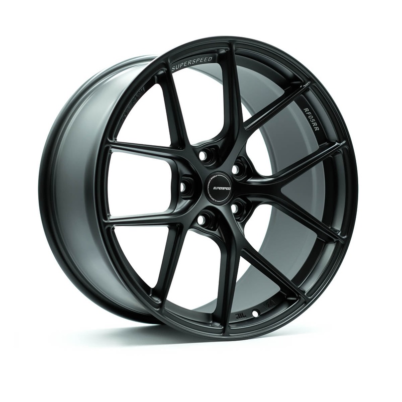 Superspeed RF05RR 19×9.5 5×114.3 ET33 73.1 Matt Black