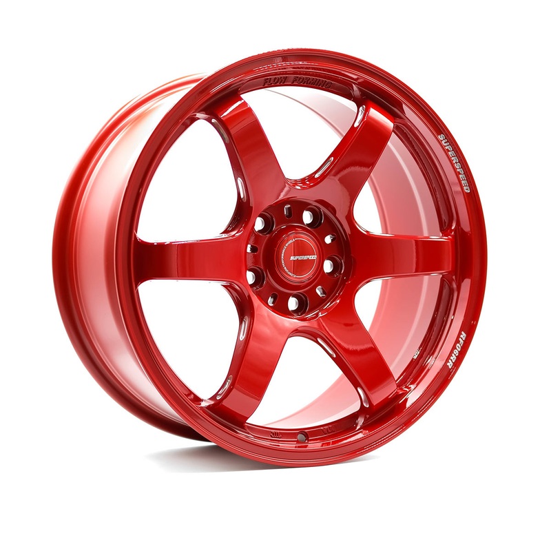 Superspeed RF06RR 18×8.5 5×114.3 ET40 73.1 Hyper Red