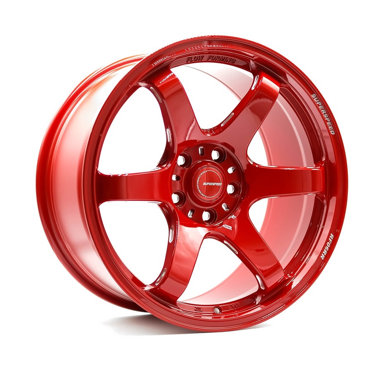 Superspeed RF06RR 18×9.5 5×114.3 ET38 73.1 Hyper Red