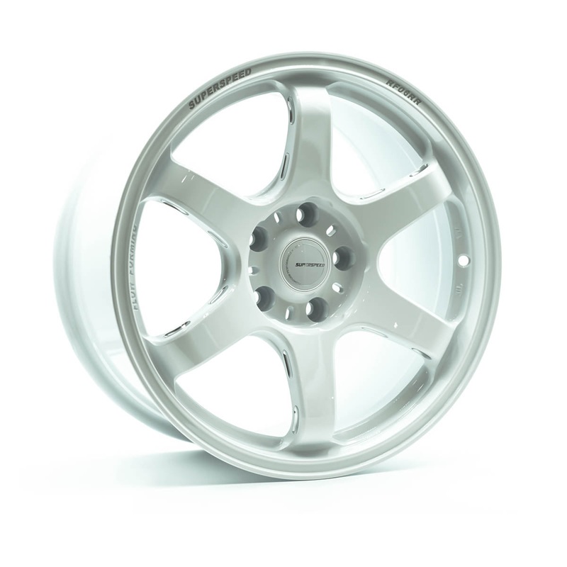 Superspeed RF06RR 18×9.5 5×114.3 ET38 73.1 Speed White