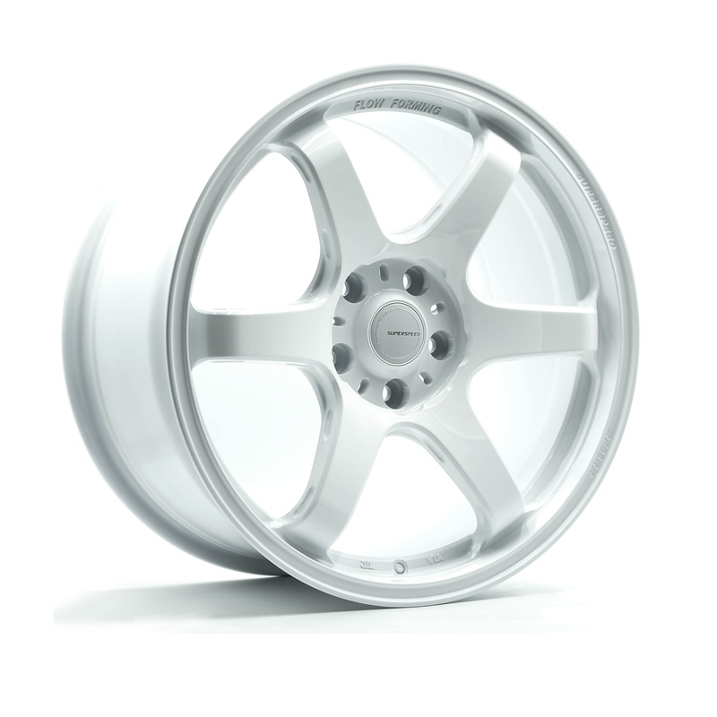 Superspeed RF06RR 18×9.5 5×114.3 ET45 73.1 Speed White – Full Paint