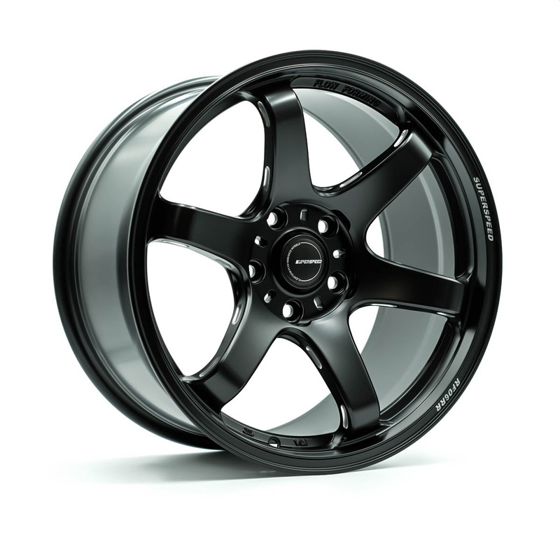 Superspeed RF06RR 18×9.5 5×120 ET38 64.1 Matt Black