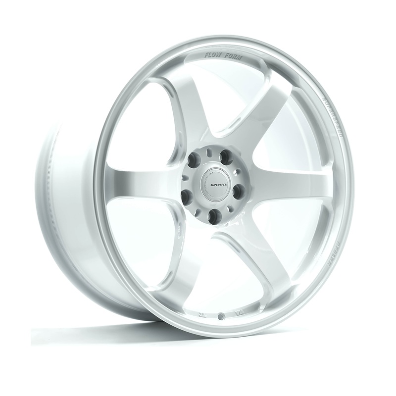 Superspeed RF06RR 19×9.5 5×114.3 ET22 73.1 Speed White – Full Paint