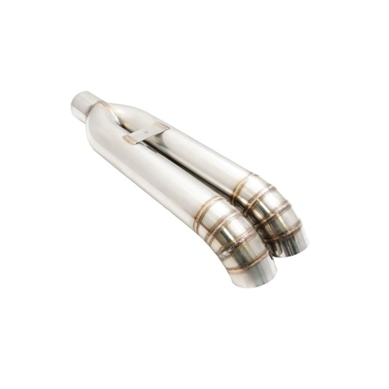 Megan Racing Universal Dual 3″ VIP Exhaust Tip “Blast Pipe” Style (weld-on) – Turn Down – Stainless Tips – MR-UT-FD-D3