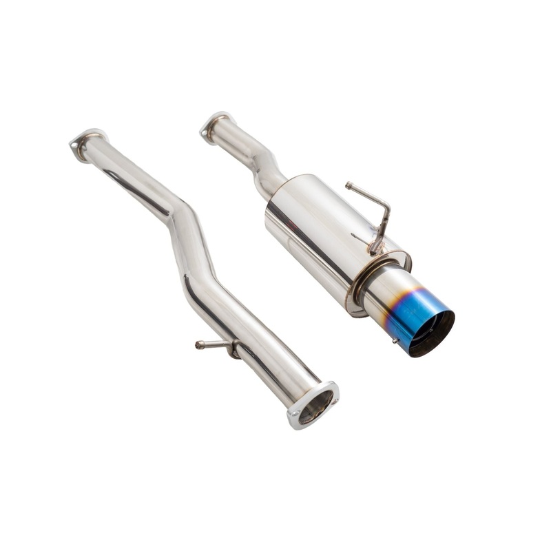 Megan Racing Nissan 370z 09+ Single Exit Cat-Back Exhaust System – Blue Tip – MR-CBS-N7Z-DS-BT