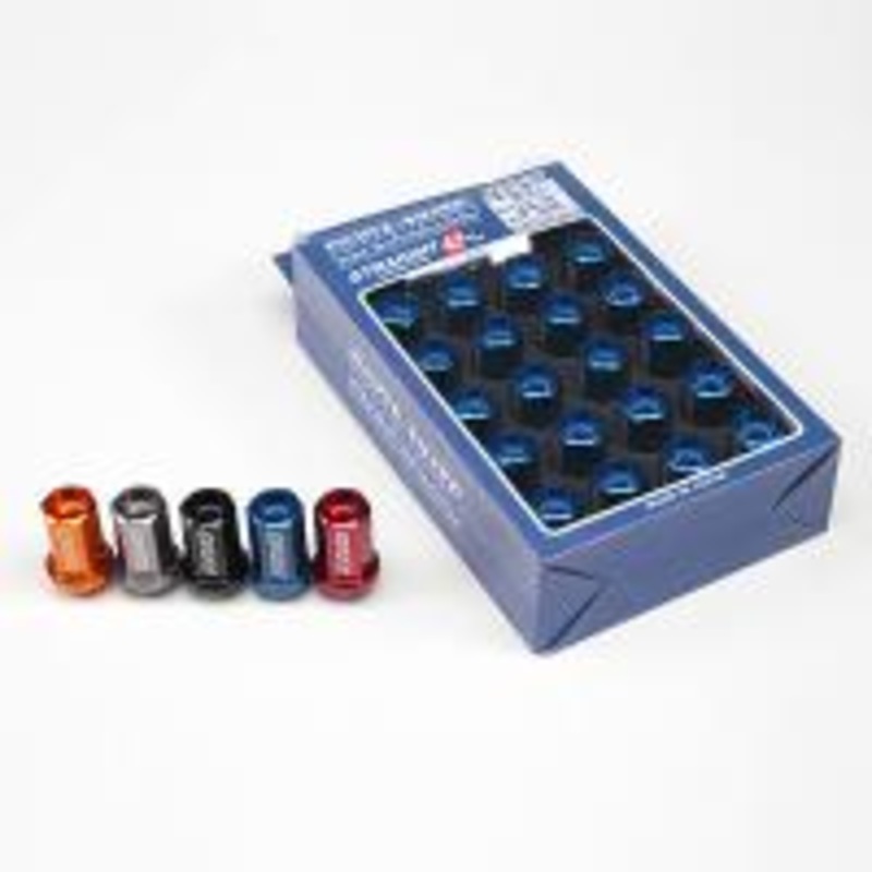 RAYS Duralumin Lug Nut Set L42 5H – Black ( Complete set of 20)