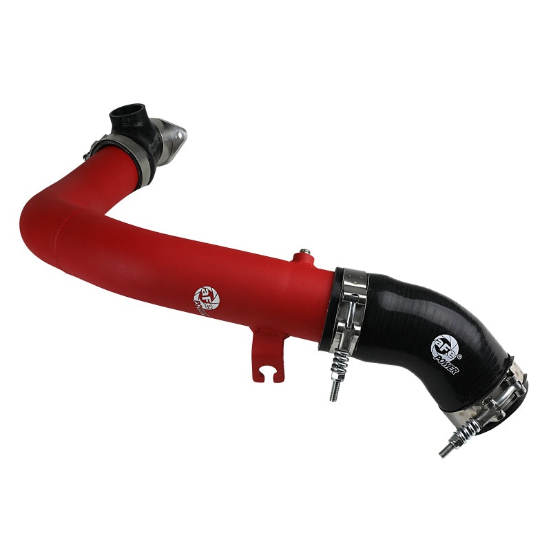 aFe BladeRunner 2.5in Aluminium Hot Side Charge Pipe 15-20 Subaru WRX 2.0T – Red