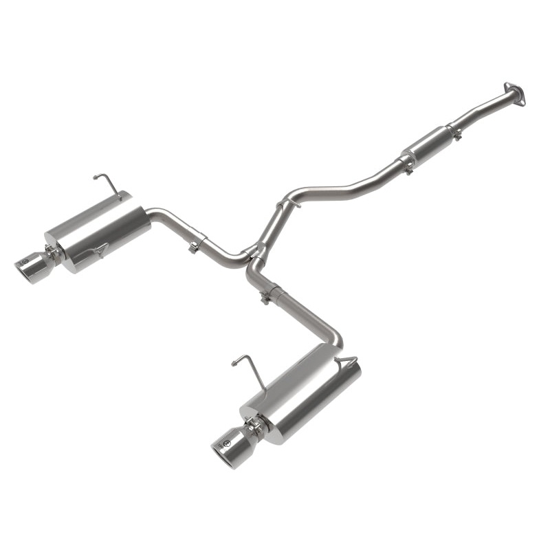 aFe Subaru Forester XT 14-18 H4-2.5L Takeda 2-1/2in to 2-1/4in  304 SS Cat-Back- Polished Tip