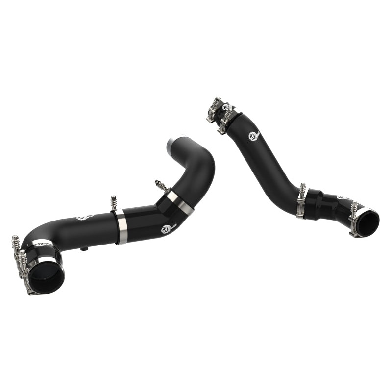 aFe 16-19 RAM 1500 V6 3.0L (TD) BladeRunner 3in Aluminum Hot & Cold Charge Pipe Kit – Black