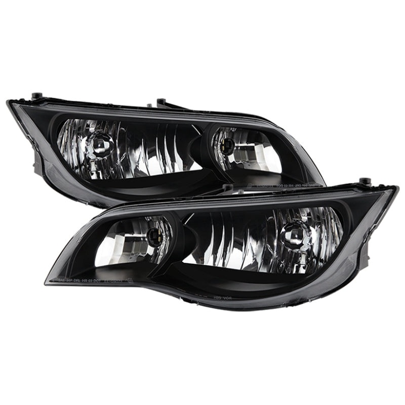xTune Saturn ION Coupe 03-07 (Not Sedan) OEM Style Headlights – Black HD-JH-SAION-2D-BK