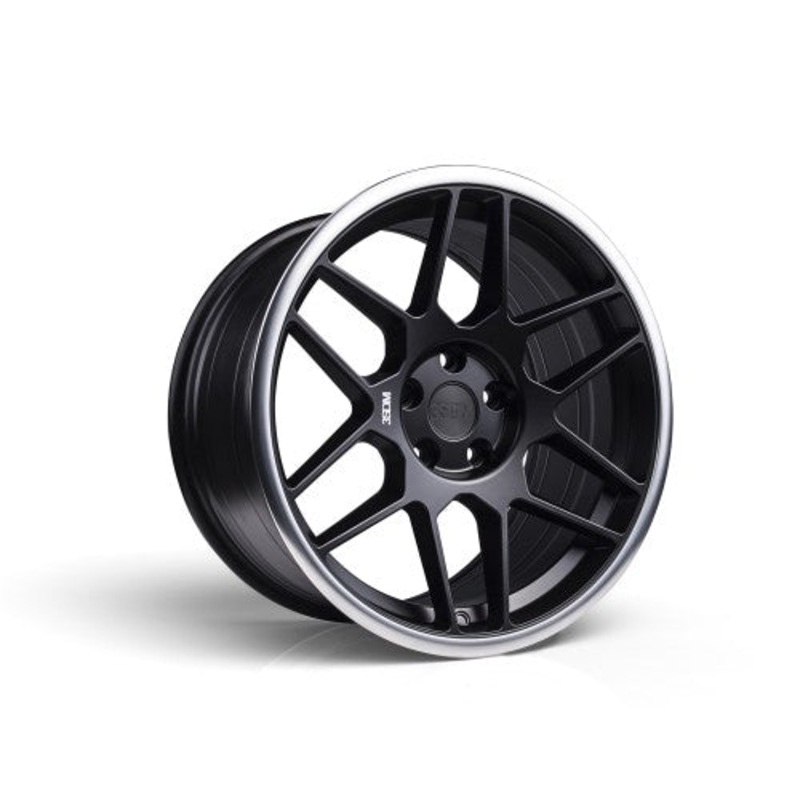 3SDM 0.09 19×8.5 5×112 ET42 73.1 Matt Black Mirror Lip