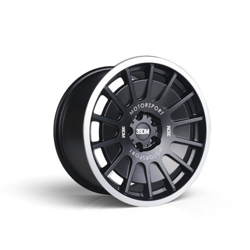 3SDM 0.66 18×8.5 5×114.3 ET42 73.1 Matt Black Mirror Polished Lip