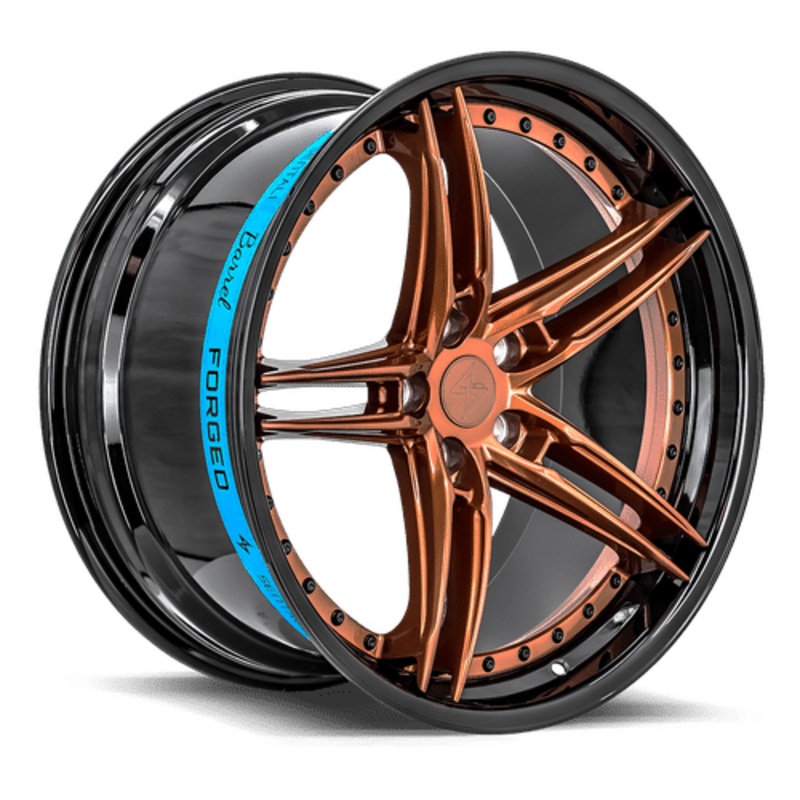 Sentali Barrel Forged SB3 19×8.5 5×120 ET35 72.6 Gloss Black Lip / Gloss Bronze Centre