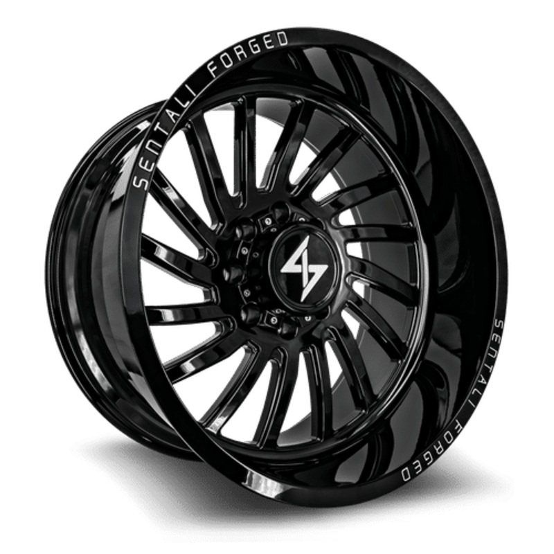 Sentali Forged SF1GB 30×16 8×180 ET-99 124.3 Gloss Black