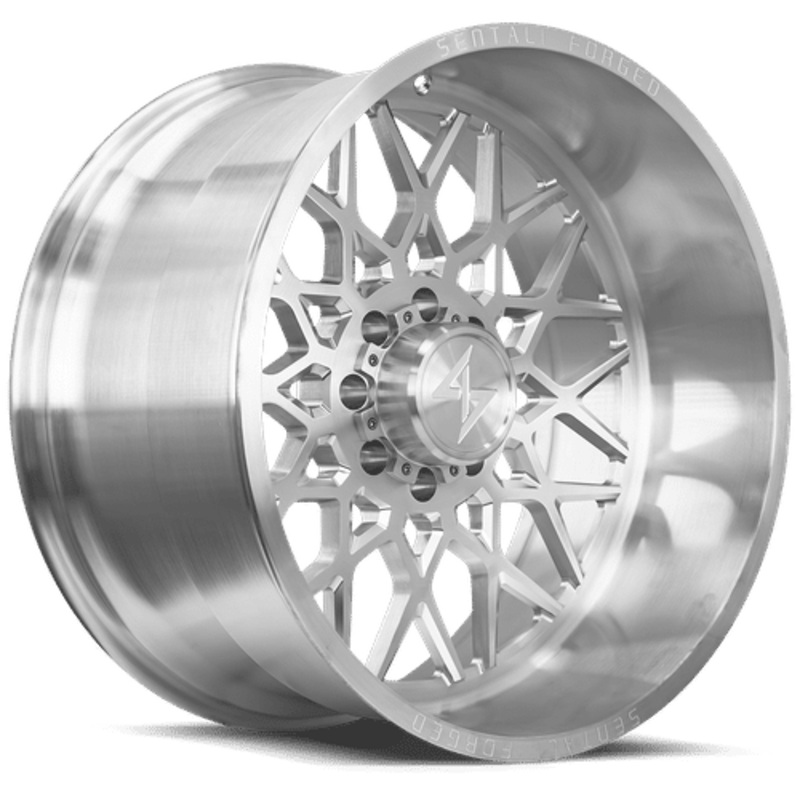 Sentali Forged SF5BRM 28×16 5×139.7 ET-99 77.8 Brushed Milled