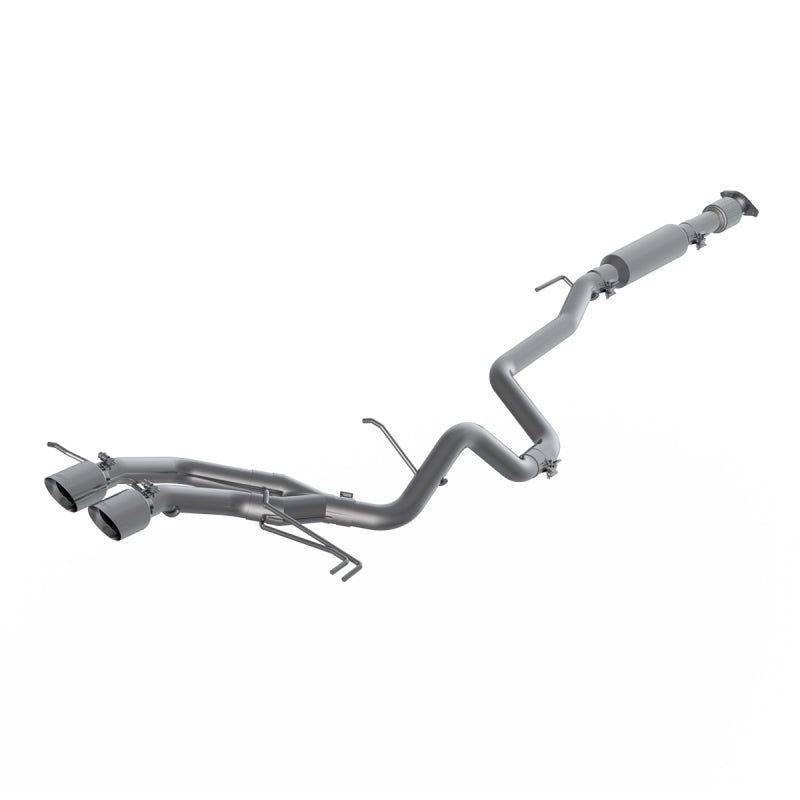 MBRP 13-18 Hyundai Veloster Turbo 2.5in T304 w/ 4in. OD Tips – Cat Back Dual Exit