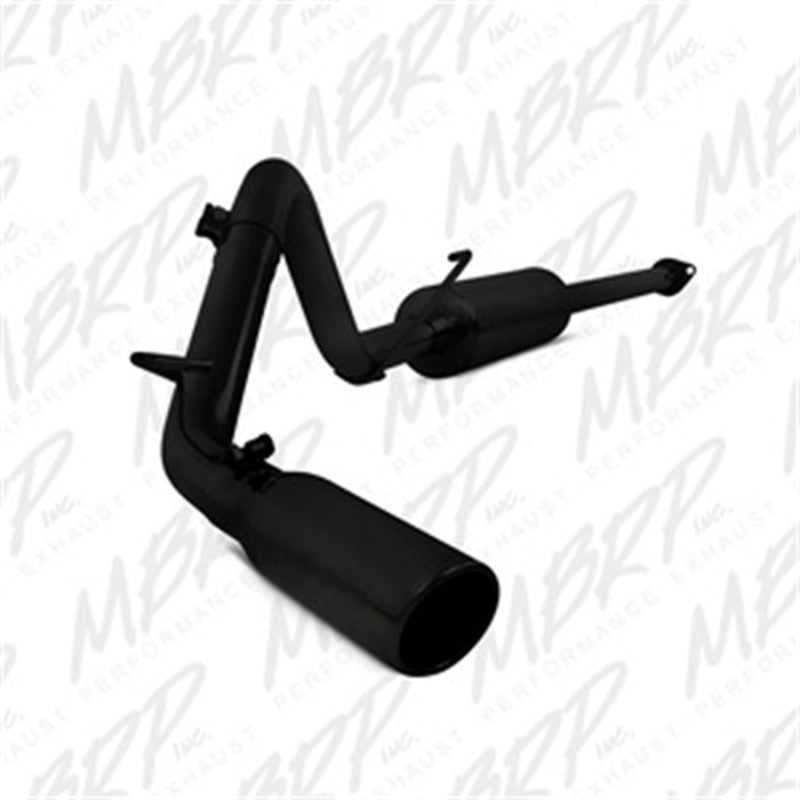 MBRP 09-14 Toyota Tacoma 4.0L EC/CC Cat-Back Single Exit AL – Black