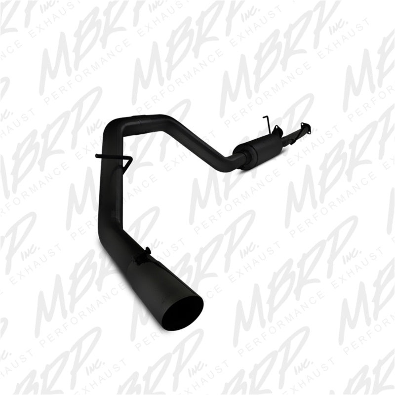 MBRP 2009-2014 Toyota Tundra 5.7L EC-Std. & SB/CC-SB 3in Cat-Back Single Side AL – Black