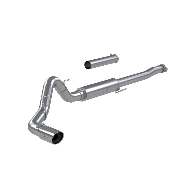 MBRP 2021+ Ford F150 2.7L/3.5L/5.0L 4in Aluminized Steel Cat-Back – RACE VERSION