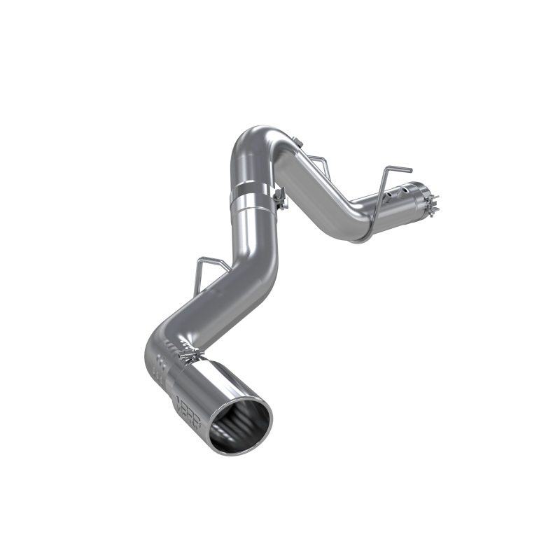 MBRP 2020+ GMC/Chevy 2500/3500 6.6L Duramax 4in Mand Bent Tubing AL-Ser Cat Back Single Side – Alum