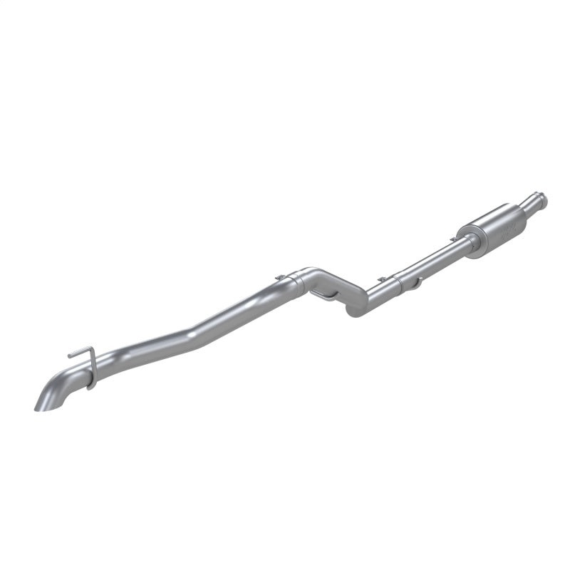 MBRP 2020 Jeep Gladiator 3.6L 2.5in Single Rear Exit Cat Back Exhaust – Aluminized (Off-Road)