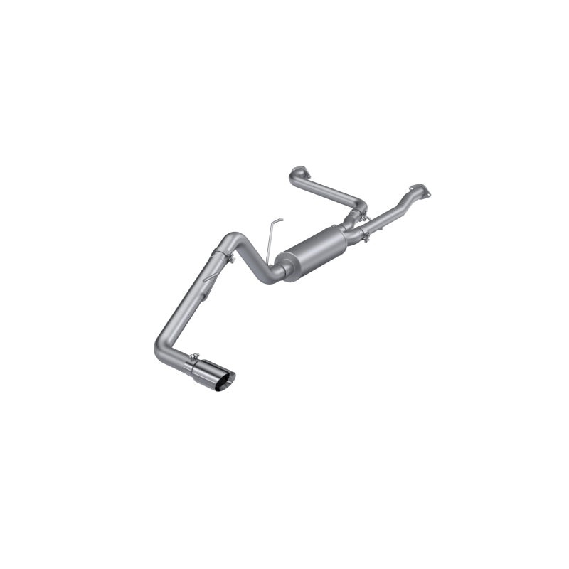 MBRP 22-23 Nissan Frontier 3.8L 3in Tip 3in Cat Back Single Side Exit Street Profile – Aluminized