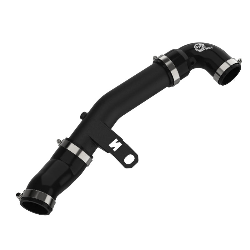 aFe 19-22 Hyundai Veloster N L4 2.0L (t) BladeRunner 2-1/2in Aluminum Hot Charge Pipe – Black