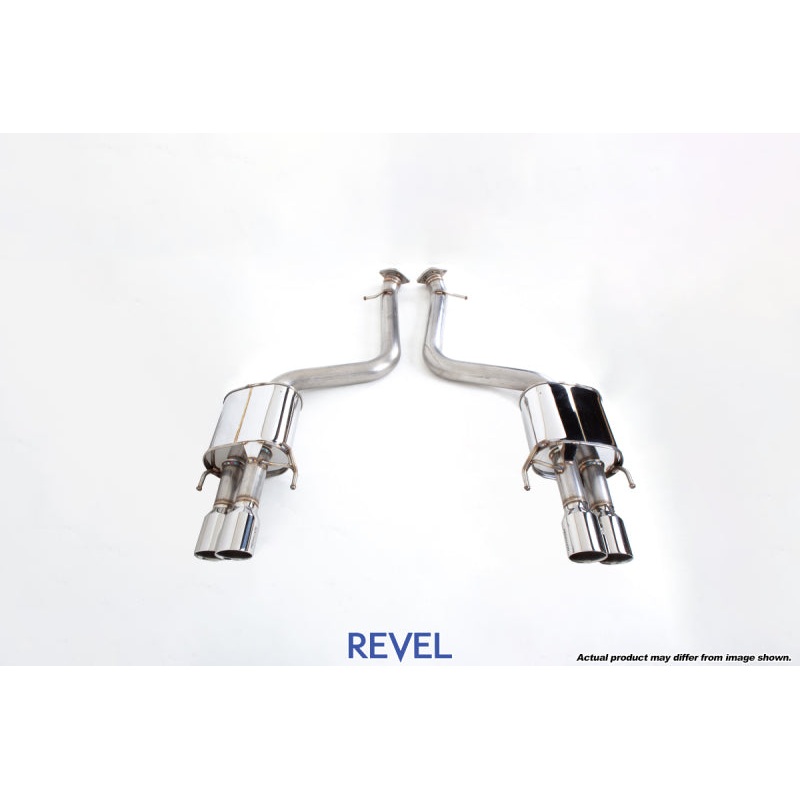 Revel Medallion Touring-S Catback Exhaust – Dual Muffler / Quad Tip / Rear Section 16-17 Lexus GS F