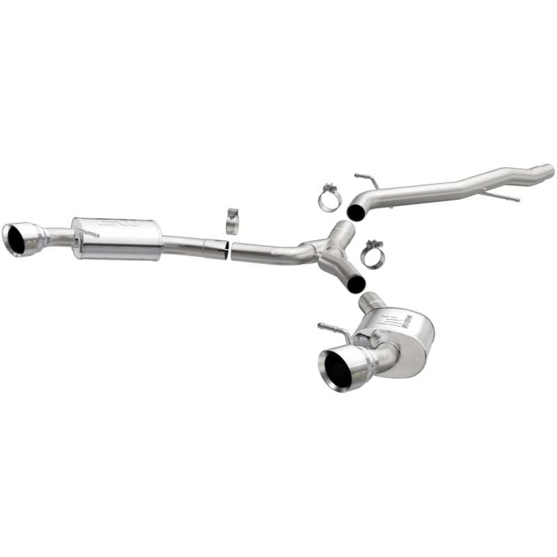 MagnaFlow 18-19 Audi A5 Dual Exit Polished Stainless CatBack Exhaust – 3in Main Piping Diameter
