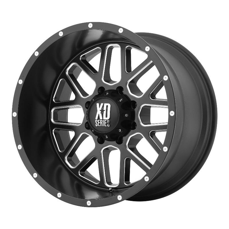 XD SERIES XD820 GRENADE 20X9 6X120 ET18 72.6 Satin Black Milled