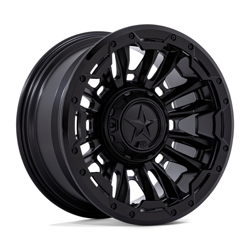 XD SERIES XD870 BOMBER 20X10 8X165.1 ET-18 125.1 Matte Black