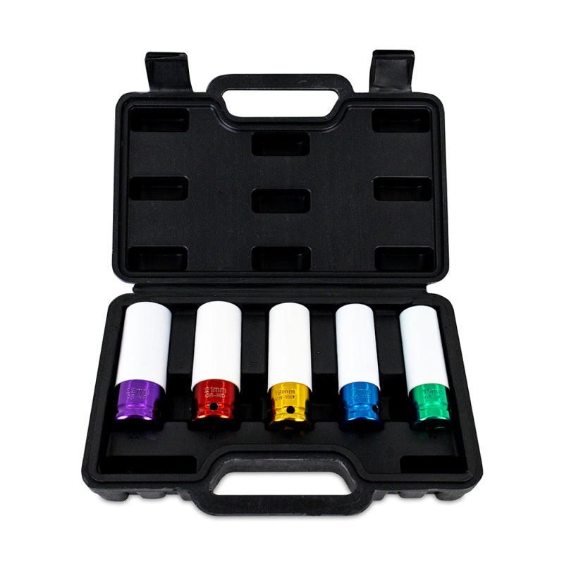Mishimoto 1/2in. Wheel Nut Socket Set – 5pc