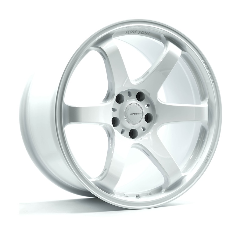 Superspeed RF06RR 19×10.5 5×114.3 ET22 73.1 Speed White – Full Paint