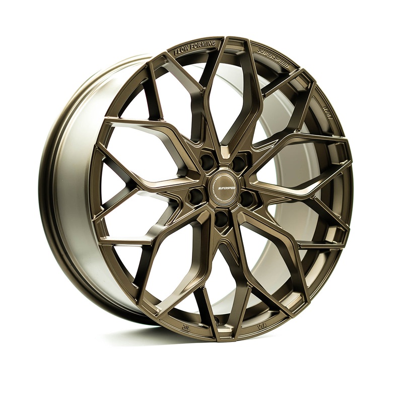Superspeed RF07 20×9 5×120 ET30 74.1 Satin Bronze
